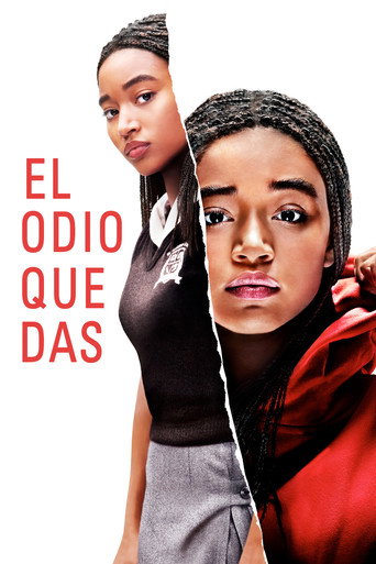 Cartel de El odio que das