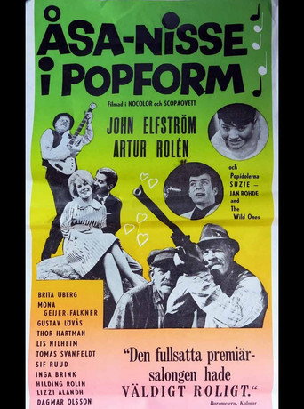 Cartel de Åsa-Nisse i popform