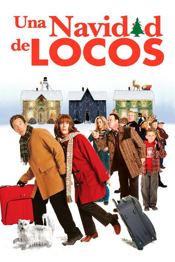 Cartel de Una Navidad de locos