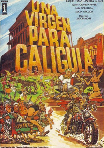 Cartel de Una virgen para Calígula