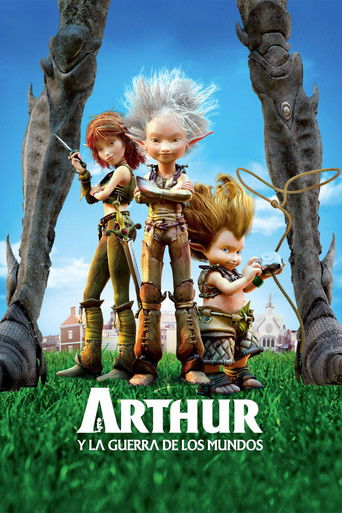 Cartel de Arthur y la guerra de los mundos