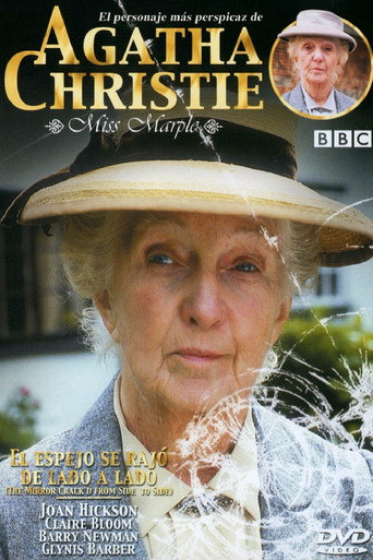 Cartel de Agatha Christie: Miss Marple. El espejo se rajó de lado a lado