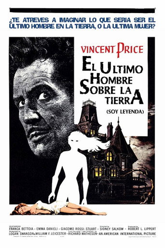 Cartel de El último hombre sobre la Tierra
