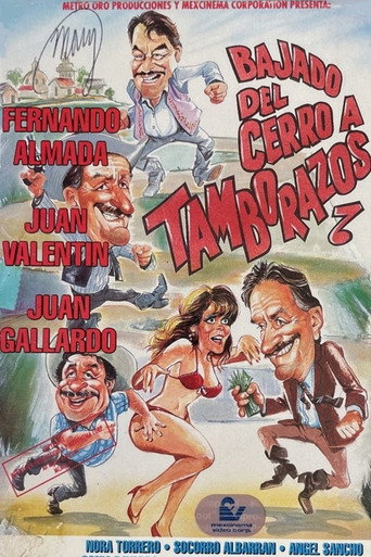 Cartel de Bajado del cerro a tamborazos