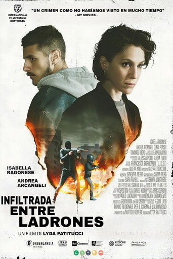 Cartel de Infiltrada entre ladrones
