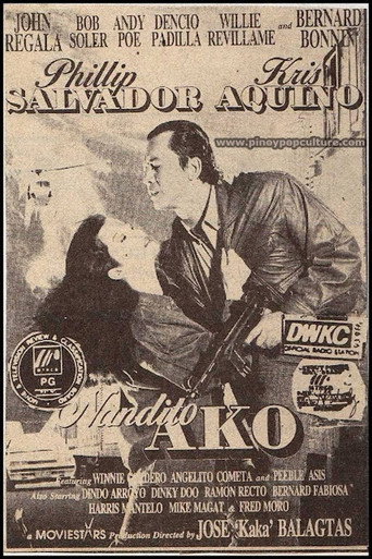 Cartel de Nandito Ako