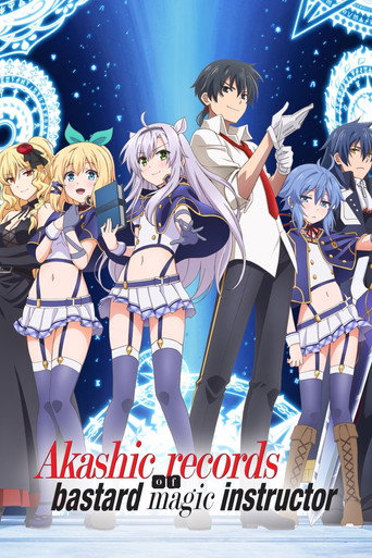 Cartel de Rokudenashi Majutsu Koushi to Akashic Records