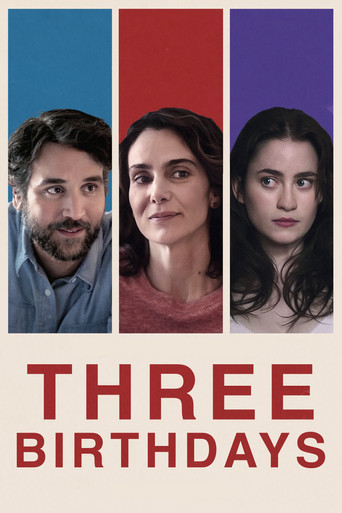 Cartel de Three Birthdays