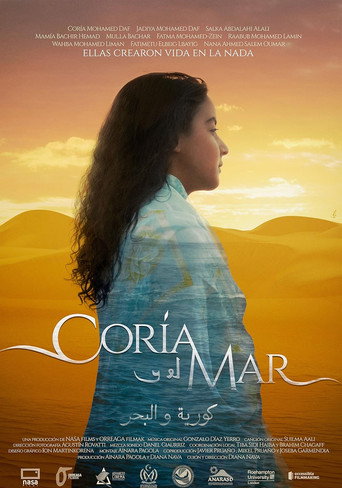 Cartel de Coría y el mar