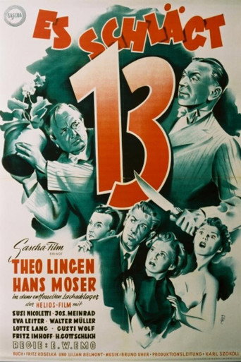 Cartel de Jetzt schlägt's 13