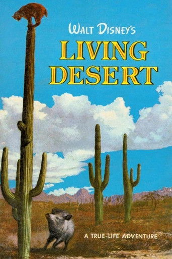 Cartel de El Desierto Viviente