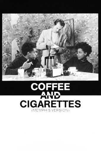 Cartel de Café y cigarrillos II