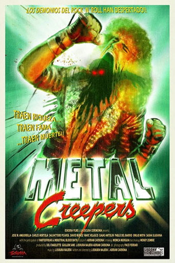 Cartel de Metal Creepers
