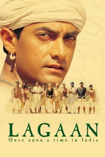 Cartel de Lagaan: Érase una vez en la India