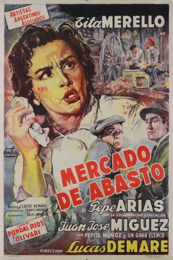 Cartel de Mercado de abasto
