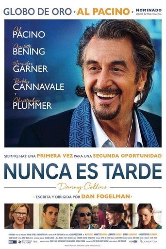 Cartel de Nunca es tarde