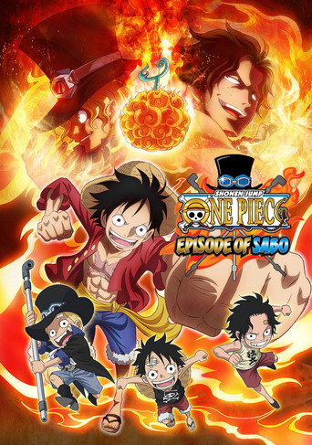 Cartel de One Piece: Episode of Sabo: The Three Brothers' Bond - The Miraculous Reunion