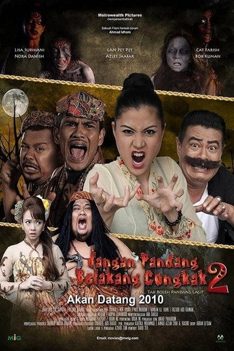 Cartel de Jangan Pandang Belakang Congkak 2