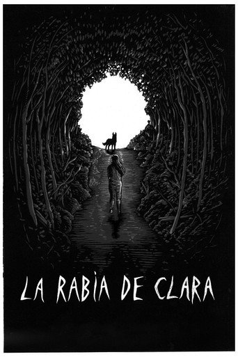 Cartel de La rabia de Clara