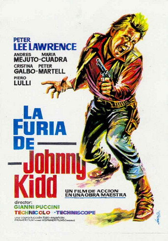 Cartel de La furia de Johnny Kidd