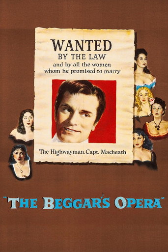Cartel de La opera del mendigo (The Beggar's Opera)