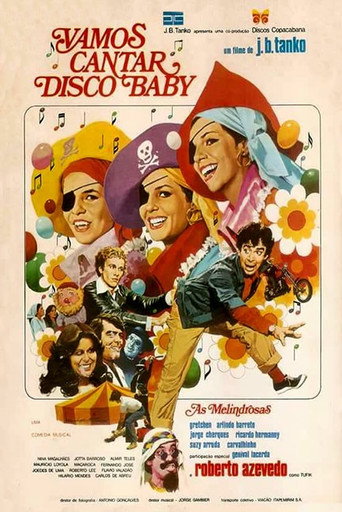 Cartel de Vamos Cantar Disco Baby