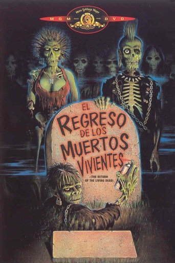 Cartel de El regreso de los muertos vivientes