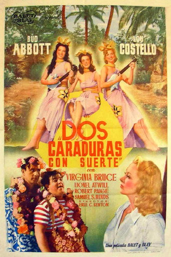 Cartel de Dos caraduras con suerte