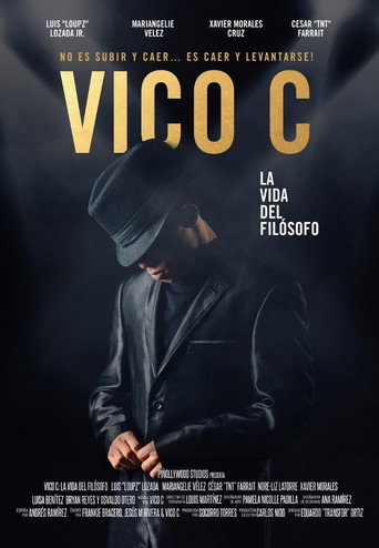Cartel de Vico C: La vida del filósofo