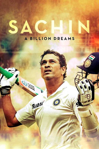 Cartel de Sachin: A Billion Dreams