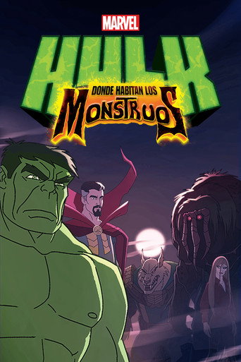 Cartel de Hulk: donde habitan los monstruos