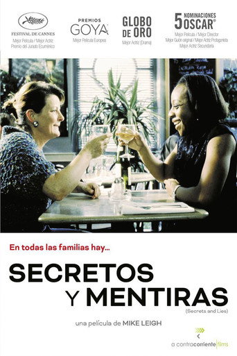 Cartel de Secretos y mentiras