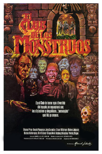 Cartel de El club de los monstruos