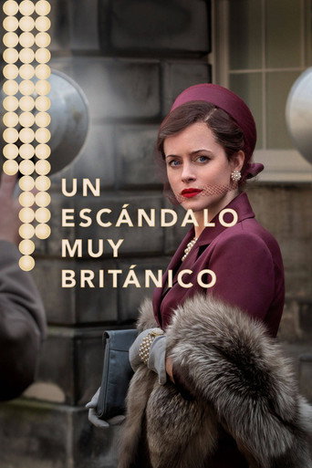 Cartel de Un escándalo muy británico