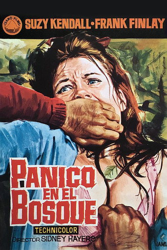 Cartel de Pánico en el bosque