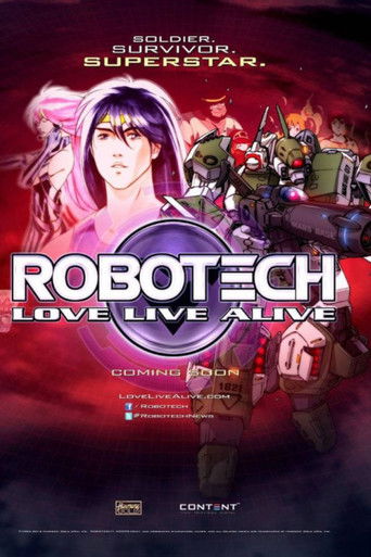 Cartel de Robotech: Love Live Alive