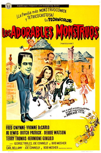 Cartel de La herencia de los Munster