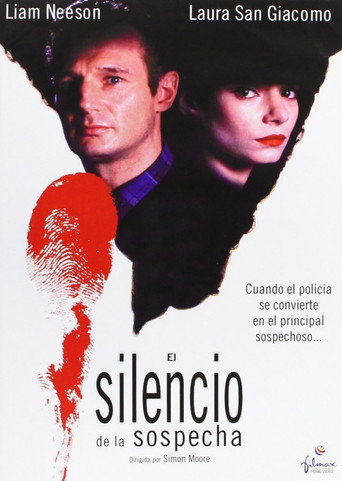 Cartel de El silencio de la sospecha