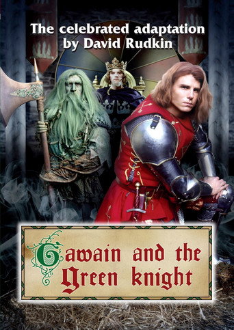 Cartel de Gawain and the Green Knight