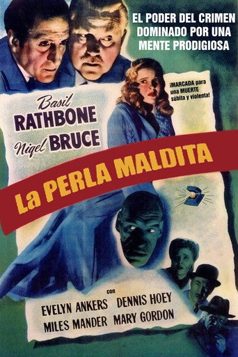 Cartel de Sherlock Holmes. La perla maldita