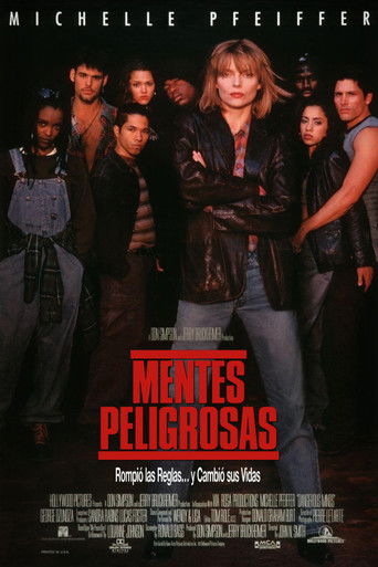 Cartel de Mentes peligrosas