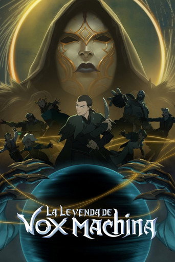 Cartel de La leyenda de Vox Machina