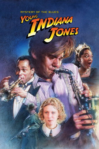Cartel de Las Aventuras del Joven Indiana Jones: El Misterio del Blues