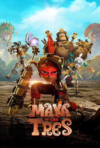 Cartel de Maya y los tres