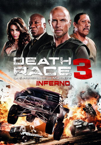 Cartel de Death Race 3 (La carrera de la muerte: Inferno)