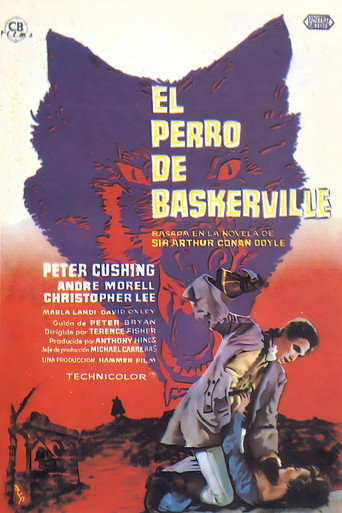 Cartel de El perro de los Baskerville