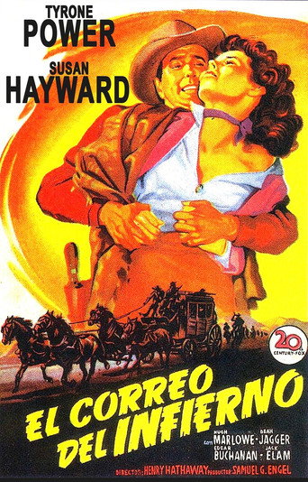 Cartel de El correo del infierno