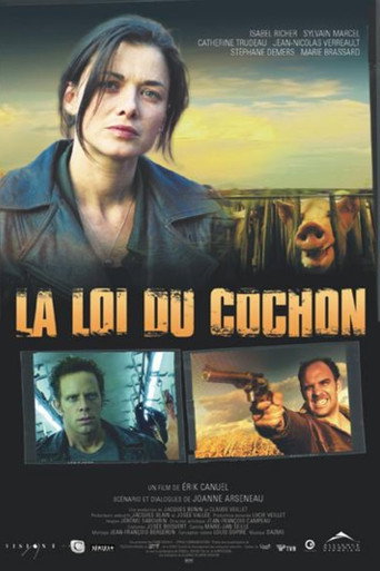 Cartel de La loi du cochon