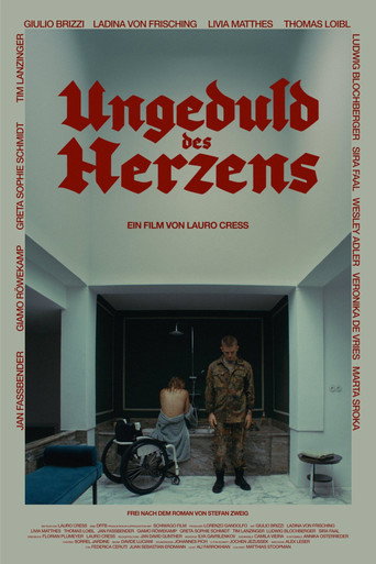 Cartel de Ungeduld des Herzens