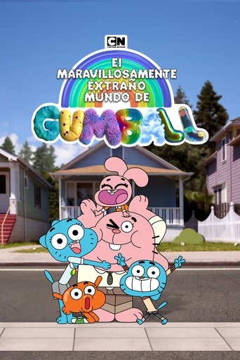 Cartel de El maravillosamente extraño mundo de Gumball